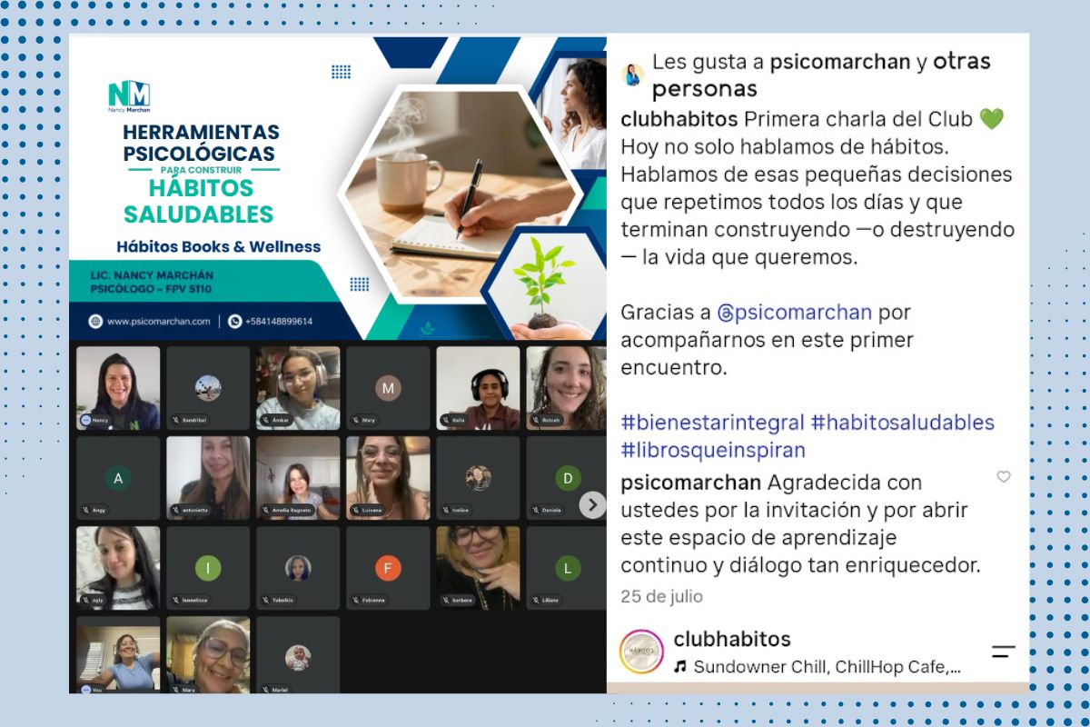 CHARLA 14. HERRAMIENTAS PSICOLÓGICAS PARA CONSTRUIR HÁBITOS SALUDABLES