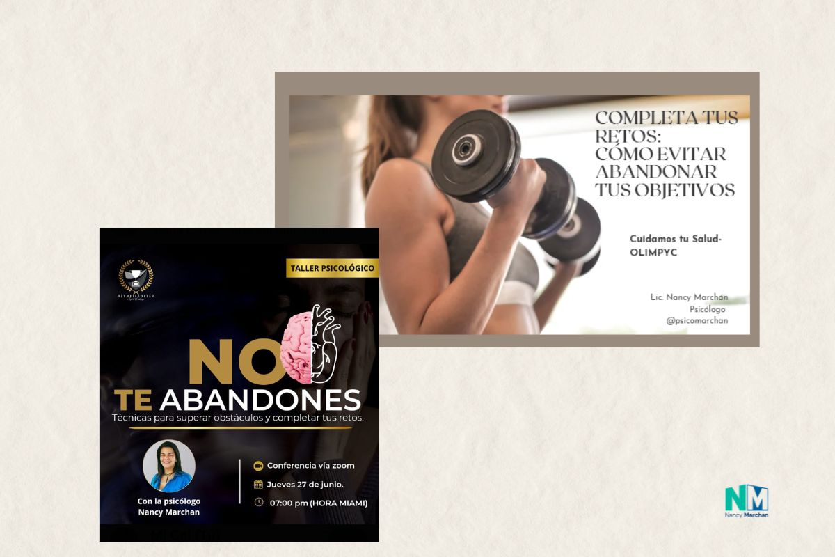 CHARLA 8. completa tus retos_ cómo evitar abandonar tus objetivos